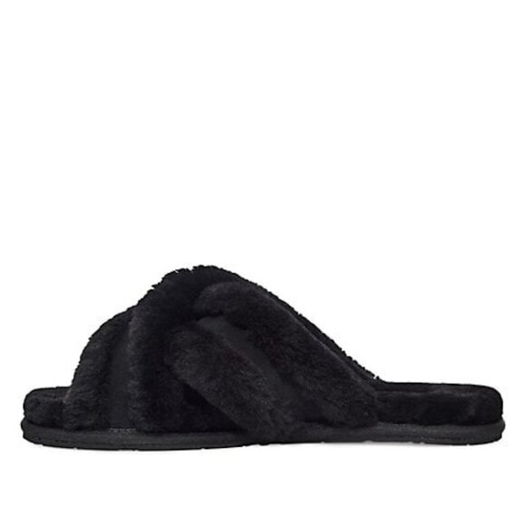 Brand New -  UGG Women's Scuffita Slipper - Black - 6 - Picture 3 of 7